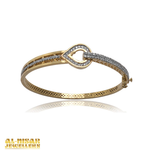 Teardrop Elegance Bangle